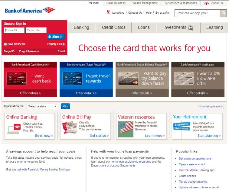 Activate Bank Of America Card