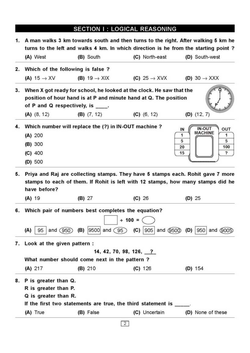 Maths Olympiad Sample Questions For Class 4th 2020 2021 Studychacha