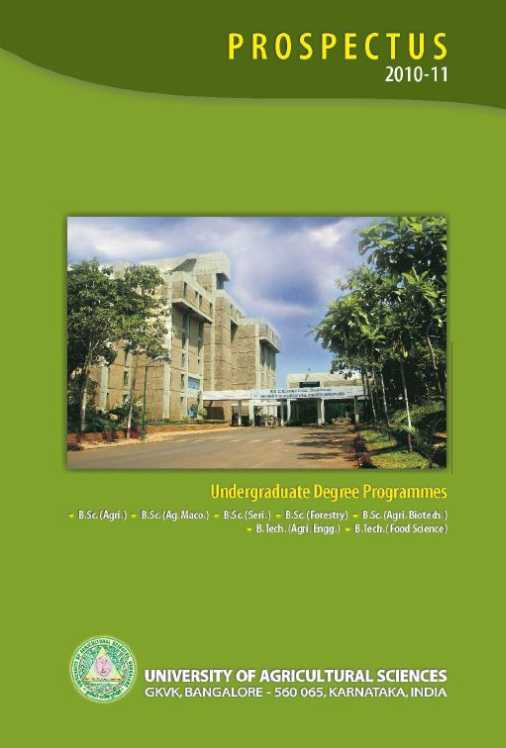Bsc Agriculture Admission In Bangalore 2019 2020 2021 Studychacha